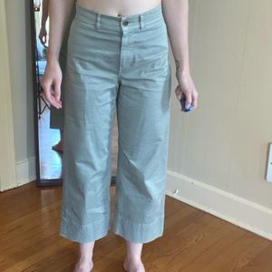 Everlane wide leg crop chinos